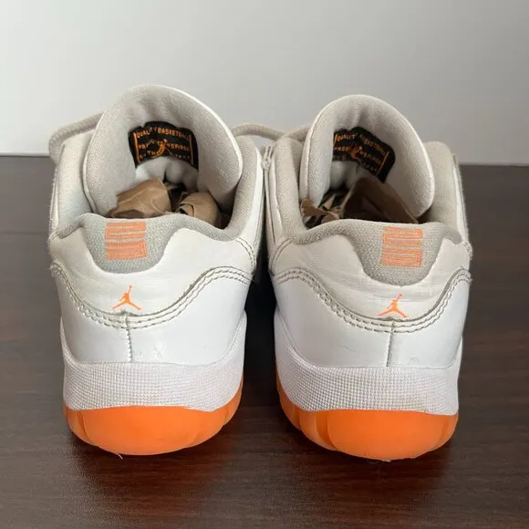 Nike Air Jordan 11 Retro Low PS Shoes 'Bright Citrus' DJ4328-139 Youth Size 2Y