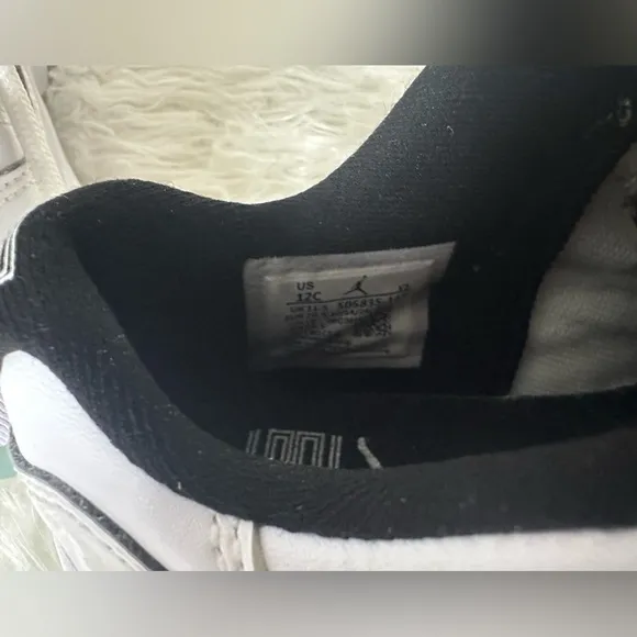 Nike Air Jordan 11 Retro Low (TD)  Shoes White/ Legend Blue size 12 C💙🤍🤍🤍🤍🤍