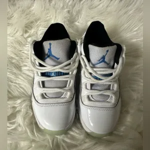 Nike Air Jordan 11 Retro Low (TD)  Shoes White/ Legend Blue size 12 C💙🤍🤍🤍🤍🤍