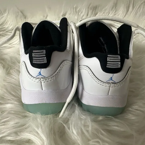 Nike Air Jordan 11 Retro Low (TD)  Shoes White/ Legend Blue size 12 C💙🤍🤍🤍🤍🤍