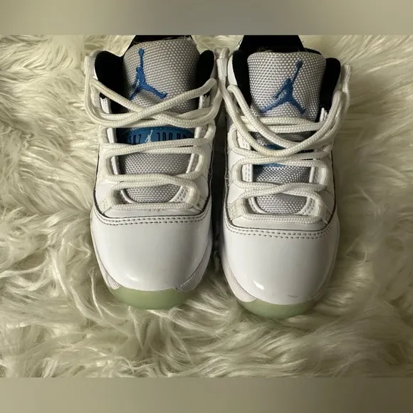 Nike Air Jordan 11 Retro Low (TD)  Shoes White/ Legend Blue size 12 C💙🤍🤍🤍🤍🤍