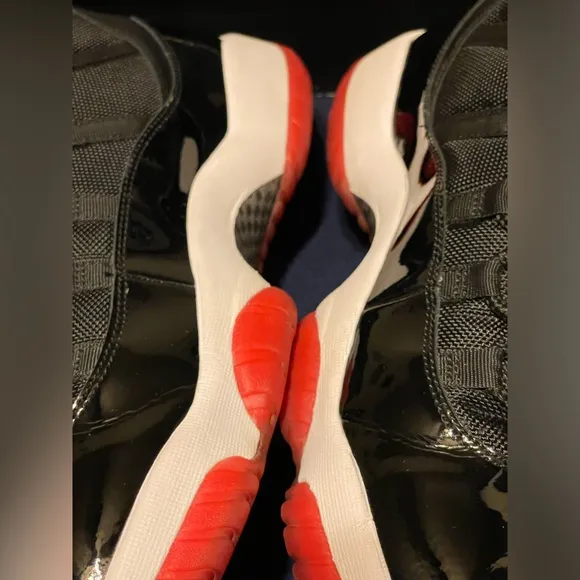 Nike Air Jordan 11 Xl Retro Bred 2012 Size 13 Black Red White