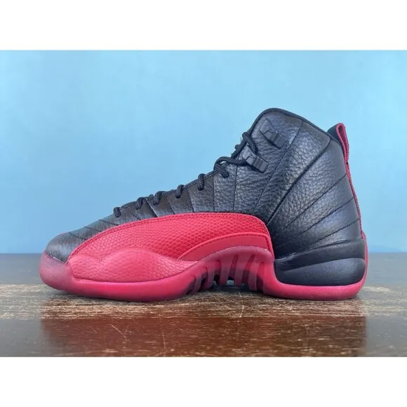 Nike Air Jordan 12 Retro GS “Flu Game” Size 5.5Y/Women's Size 7 153265-002