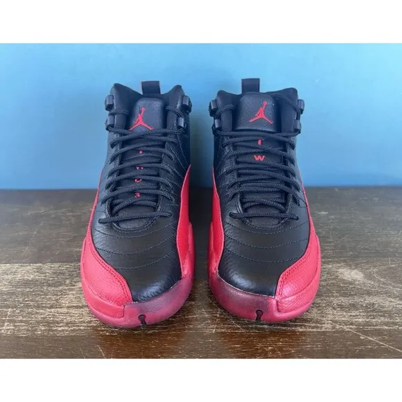Nike Air Jordan 12 Retro GS “Flu Game” Size 5.5Y/Women's Size 7 153265-002