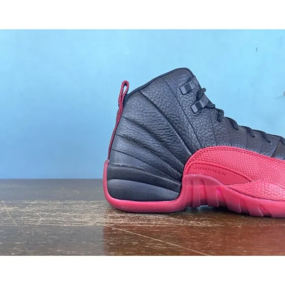 Nike Air Jordan 12 Retro GS “Flu Game” Size 5.5Y/Women's Size 7 153265-002