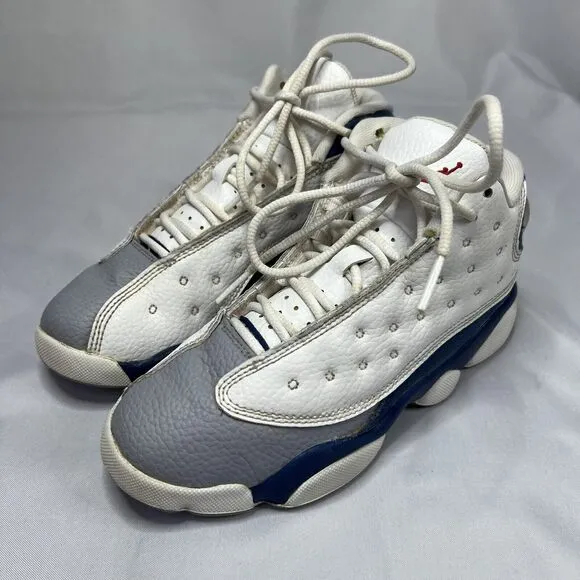 Nike Air Jordan 13 Retro French Blue White DJ3005-164 PS Youth Shoes Size 2Y