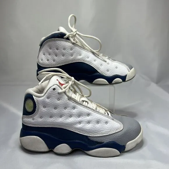 Nike Air Jordan 13 Retro French Blue White DJ3005-164 PS Youth Shoes Size 2Y