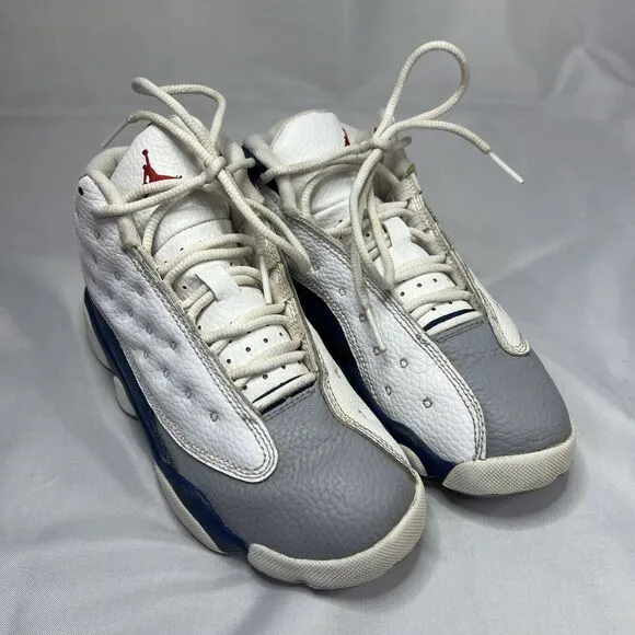 Nike Air Jordan 13 Retro French Blue White DJ3005-164 PS Youth Shoes Size 2Y