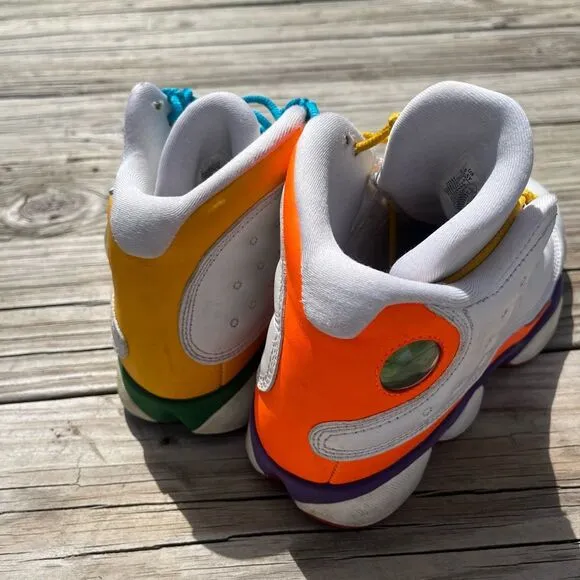 Nike Air Jordan 13 Retro KSA GS Playground Shoes Sneakers CV0785 158 Youth