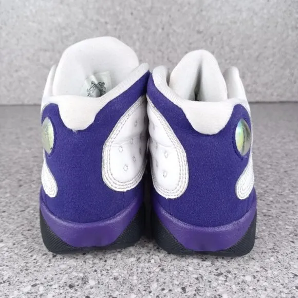 Nike Air Jordan 13 Retro Lakers Kids Sneakers Size 13C Shoes