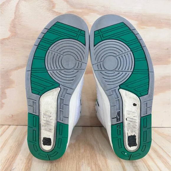 Nike -Air Jordan 2 Retro -Sneakers -White/Green -Kids Big Unisex -7Y- DQ8562-103