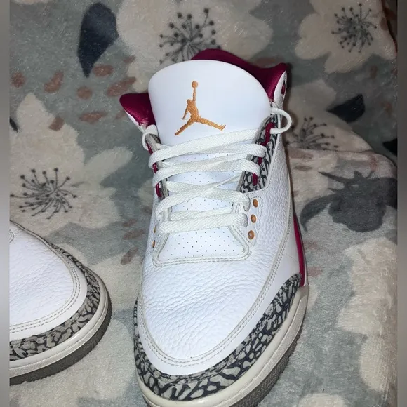 Nike Air Jordan 3 Retro Cardinal Red Men’s size 11