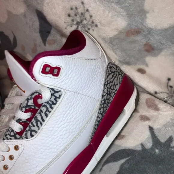 Nike Air Jordan 3 Retro Cardinal Red Men’s size 11