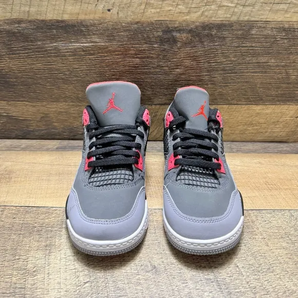 Nike Air Jordan 4 ‘Infrared’ Kids Sneakers Size 13C - BQ7729-061