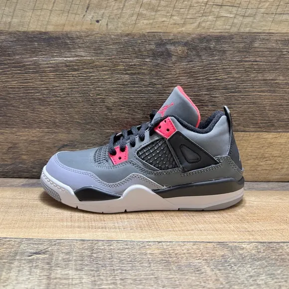Nike Air Jordan 4 ‘Infrared’ Kids Sneakers Size 13C - BQ7729-061
