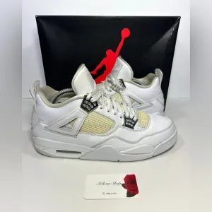Nike Air Jordan 4 Retro ‘Pure Money’ (308497 100) Shoes Size: 13 M