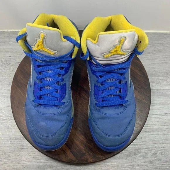 Nike Air Jordan 5 Retro Laney Basketball Shoes Mens 9.5 Sneaker CD2720-400 *FLAW