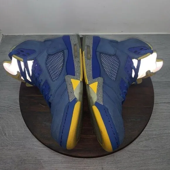 Nike Air Jordan 5 Retro Laney Basketball Shoes Mens 9.5 Sneaker CD2720-400 *FLAW
