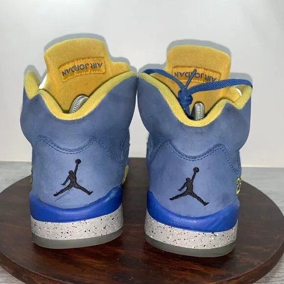 Nike Air Jordan 5 Retro Laney Basketball Shoes Mens 9.5 Sneaker CD2720-400 *FLAW