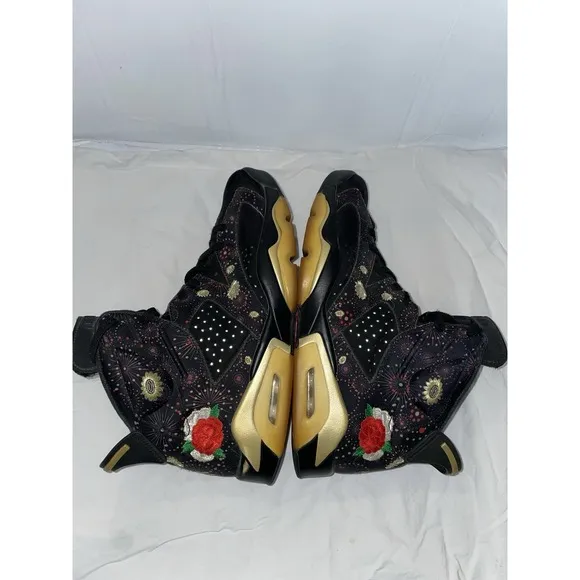Nike Air Jordan 6 Retro‎ Chinese New Year AA2492021 Sneaker Shoes Mens Size 10.5