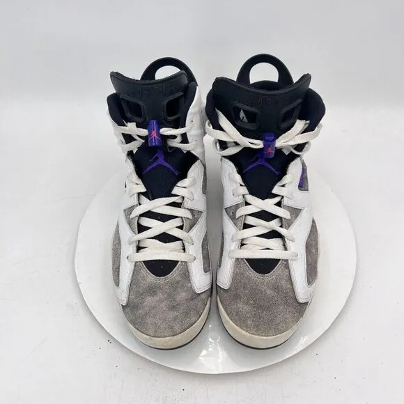 Nike Air Jordan 6 Retro Flint Nosta Men Size 10.5 CI3125-100 Flint Grey Shoes