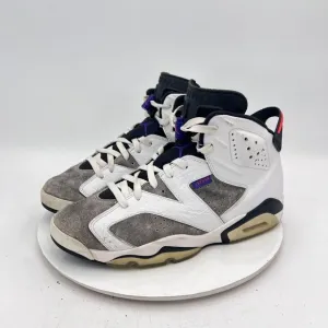 Nike Air Jordan 6 Retro Flint Nosta Men Size 10.5 CI3125-100 Flint Grey Shoes