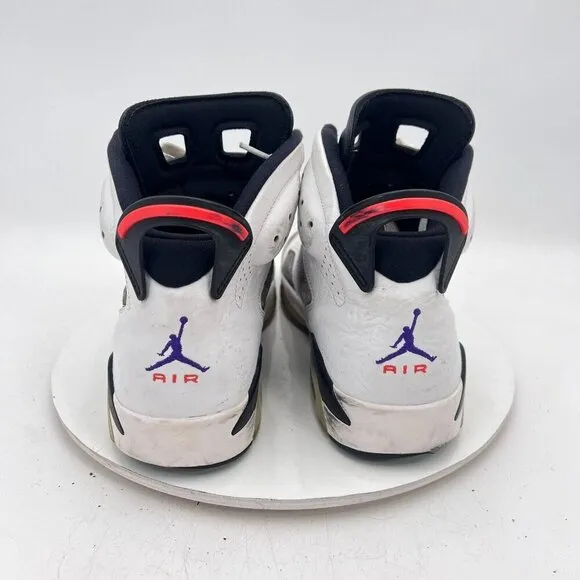 Nike Air Jordan 6 Retro Flint Nosta Men Size 10.5 CI3125-100 Flint Grey Shoes