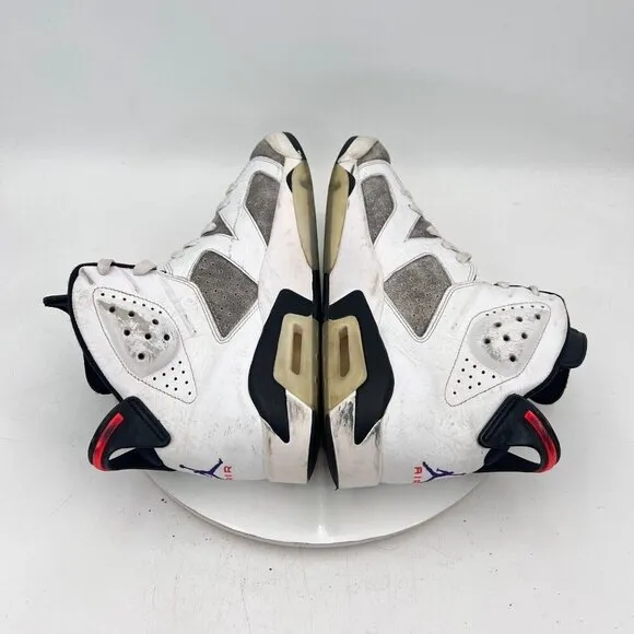 Nike Air Jordan 6 Retro Flint Nosta Men Size 10.5 CI3125-100 Flint Grey Shoes