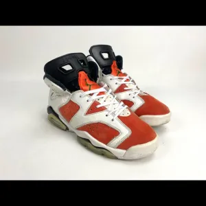 Nike Air Jordan 6 Retro Gatorade &quot;Like Mike&quot; White Shoes 384665-145 Size 5Y
