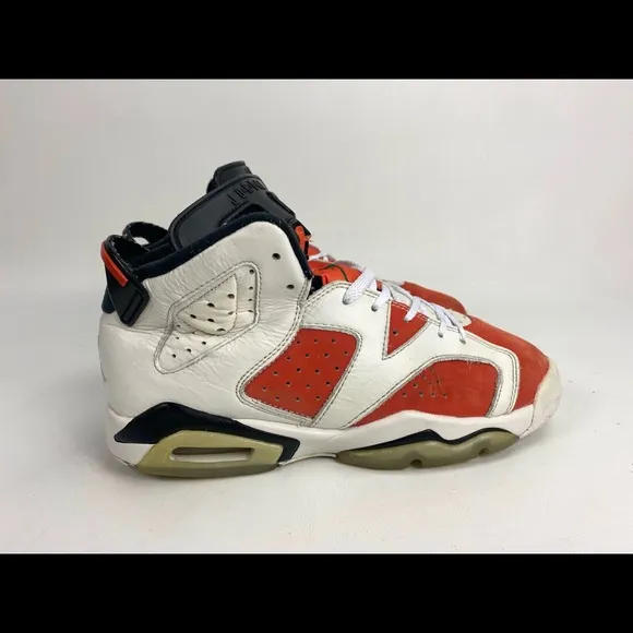 Nike Air Jordan 6 Retro Gatorade &quot;Like Mike&quot; White Shoes 384665-145 Size 5Y