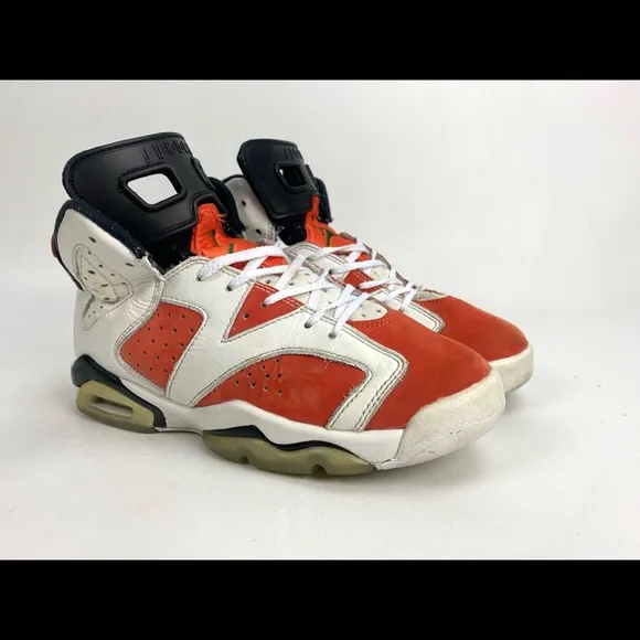 Nike Air Jordan 6 Retro Gatorade &quot;Like Mike&quot; White Shoes 384665-145 Size 5Y