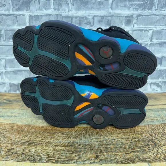 Nike Air Jordan 6 Rings 'Aqua' Black‎ Red Flint DD5077-040 Mens Size 8.5 Rare