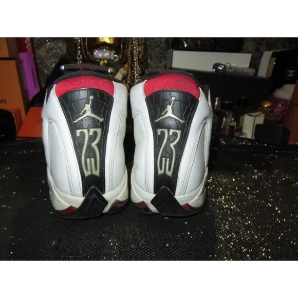Nike Air Jordan Future 14 Retro OG Black Toe 2014 Leather 487471-102 Size 10.5