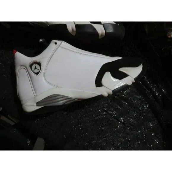Nike Air Jordan Future 14 Retro OG Black Toe 2014 Leather 487471-102 Size 10.5