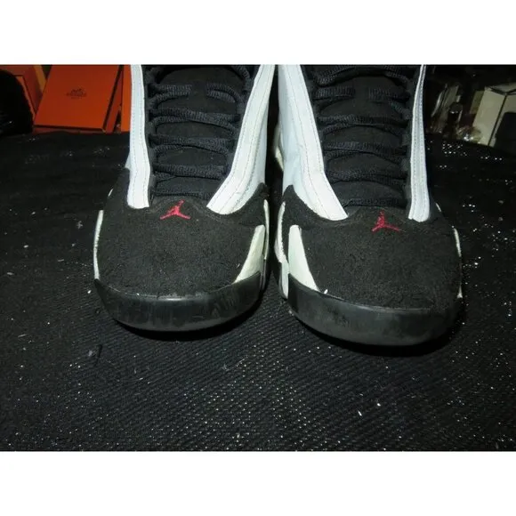 Nike Air Jordan Future 14 Retro OG Black Toe 2014 Leather 487471-102 Size 10.5