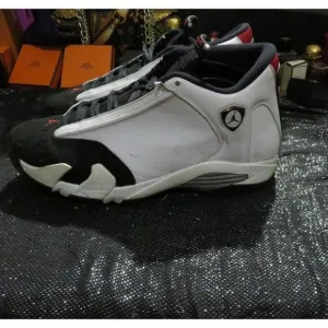 Nike Air Jordan Future 14 Retro OG Black Toe 2014 Leather 487471-102 Size 10.5