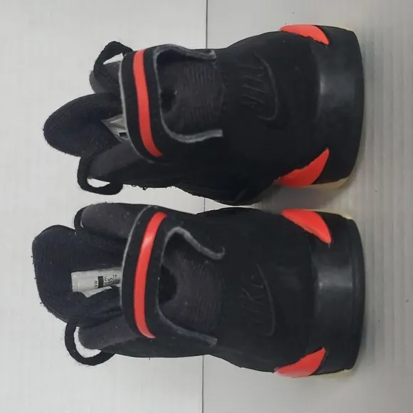 Nike Air Jordan Infrared 6 Sneakers Shoes Black Red High Tops Toddler Size 9 KID