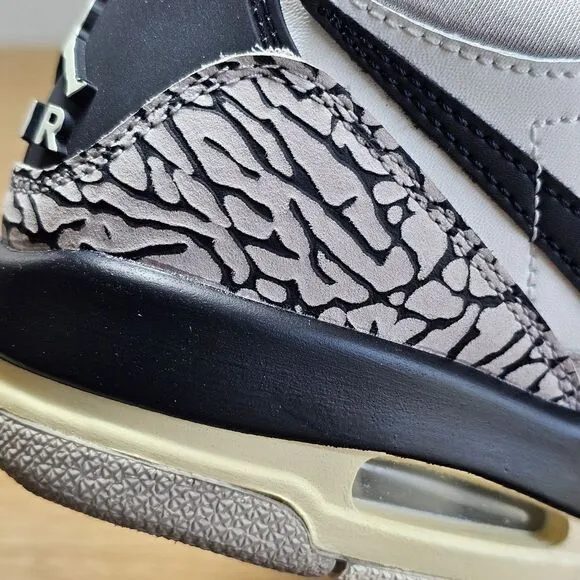 Nike Air Jordan Legacy 312 Low Grey Cement Women's 7.5 Black White CD9054-101 SE