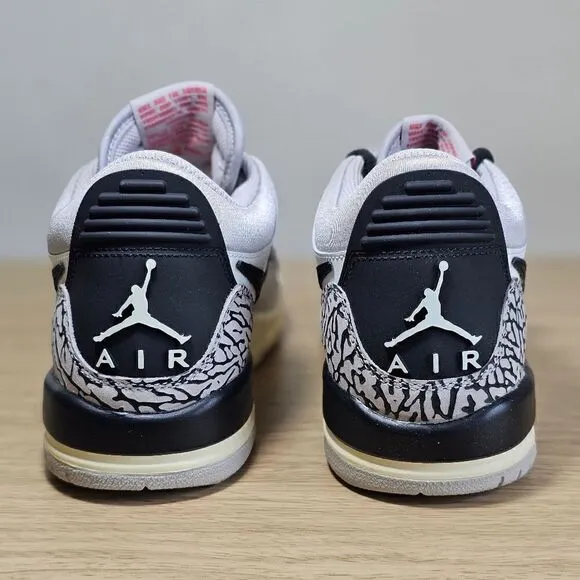 Nike Air Jordan Legacy 312 Low Grey Cement Women's 7.5 Black White CD9054-101 SE
