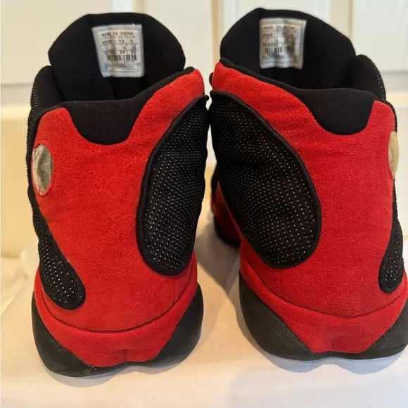 Nike Air Jordan Mens 13 Retro 'Bred' 2004 Size 11.5