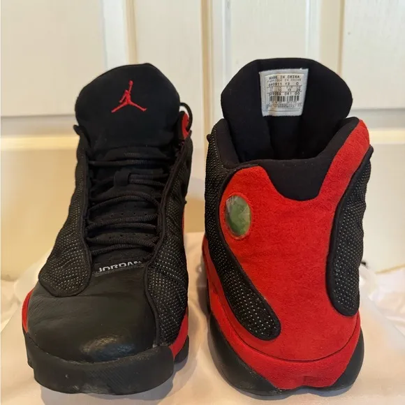 Nike Air Jordan Mens 13 Retro 'Bred' 2004 Size 11.5