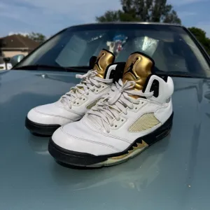 Nike Air Jordan Retro 5 Olympic 5s Size 10.5