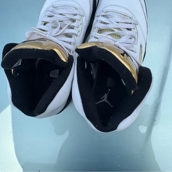 Nike Air Jordan Retro 5 Olympic 5s Size 10.5
