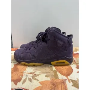 Nike Air Jordan Retro 6 &quot;Purple Dynasty&quot;  Women's Shoes Size 8.5 GS 7Y