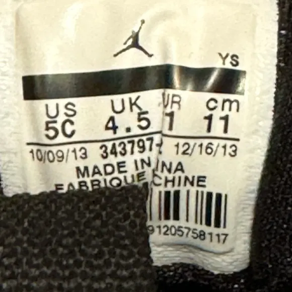 Nike Air Jordan Retro Flight Shoes Toddler Sz 5C