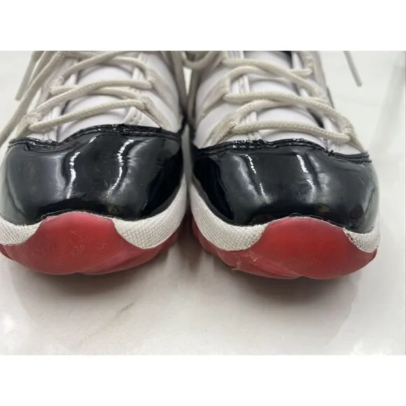 Nike Air Jordan Shoes Youth Size 10C 11 Retro Low TD 'Concord-Bred 505836-160
