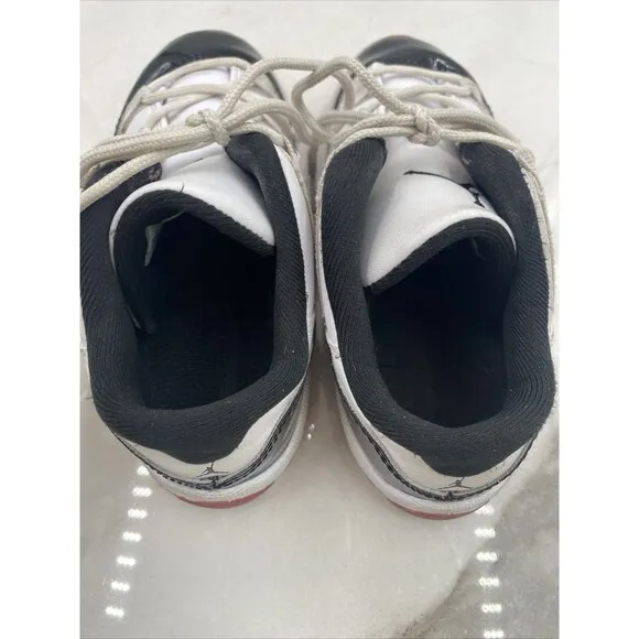 Nike Air Jordan Shoes Youth Size 10C 11 Retro Low TD 'Concord-Bred 505836-160