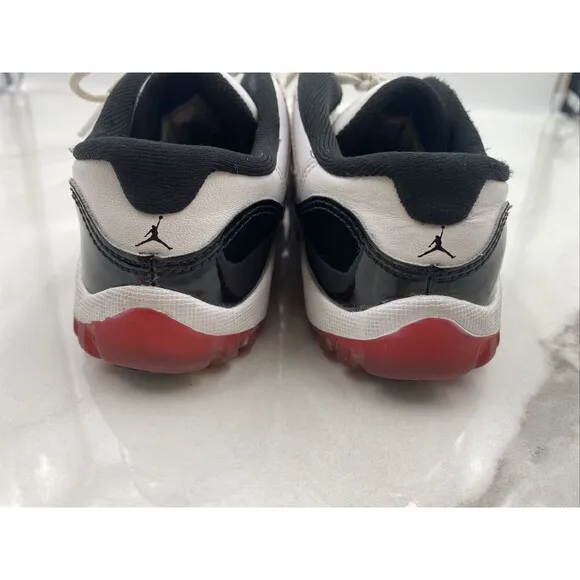 Nike Air Jordan Shoes Youth Size 10C 11 Retro Low TD 'Concord-Bred 505836-160