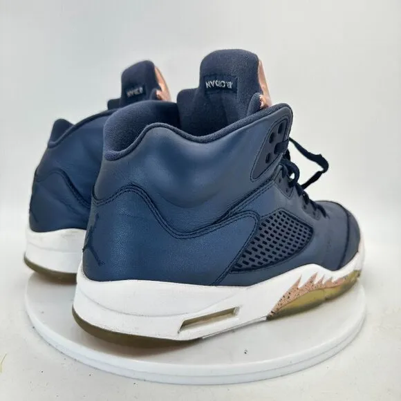 Nike Air Jordan V 5 Retro Men Size 10 Sneaker Shoes Bronze Black 136027-416