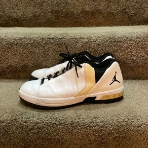 Nike Air Jordan TE III 3 Retro Low Basketball Shoes Mens Size 11 US Blue White